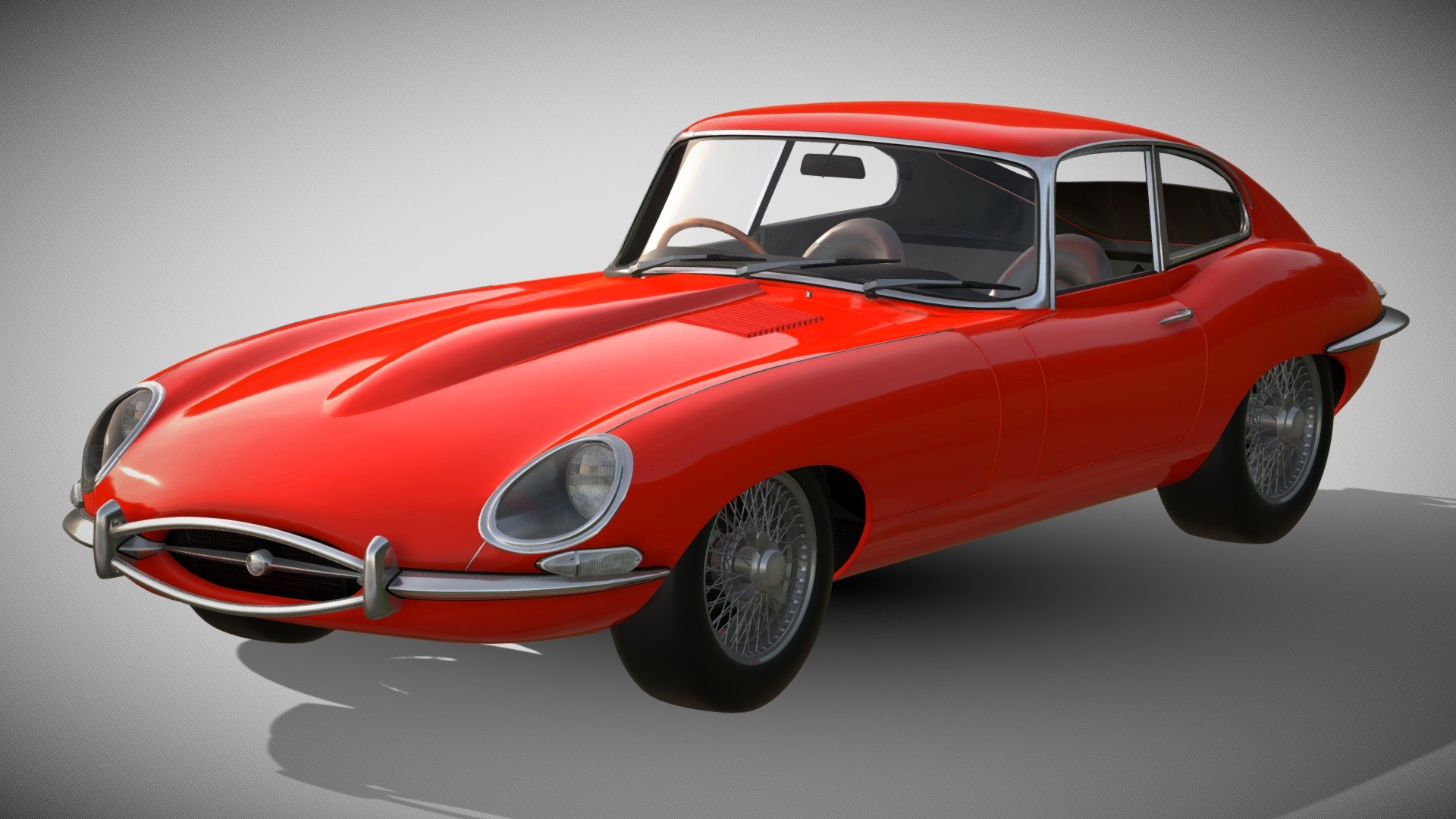Revell 1:8 Jaguar E-type (XK-E) Bouwpakket - Iconische Klassieker