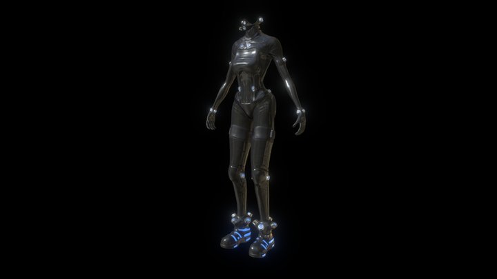 Full body Gantz suit 3D Model