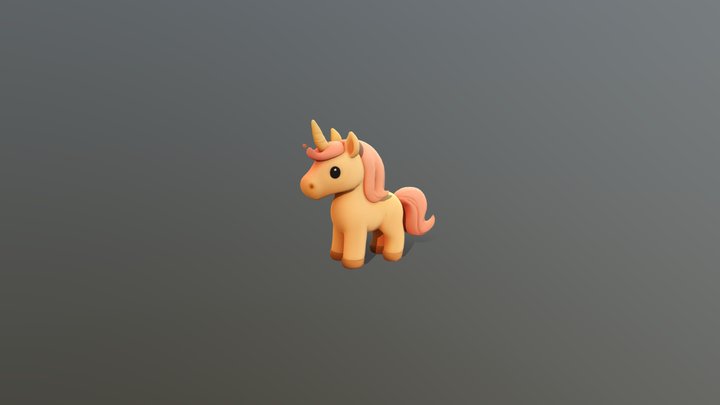 Poney 3D Model