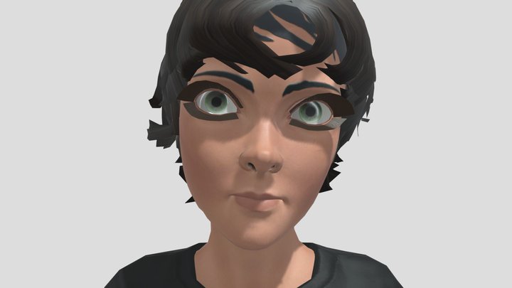 Crying Child – Free 3D Model STL