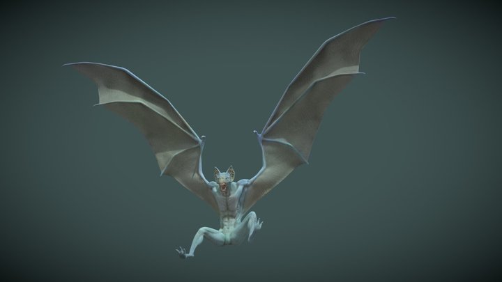 Epic creature - Vampire 3D Model