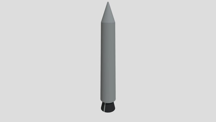 Missile 3d Model 3D Model