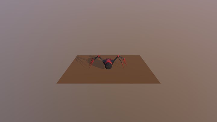 Target Spider 3D Model