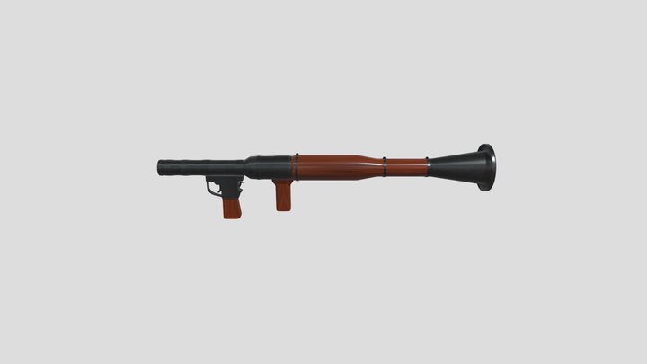 RPG7 3D Model