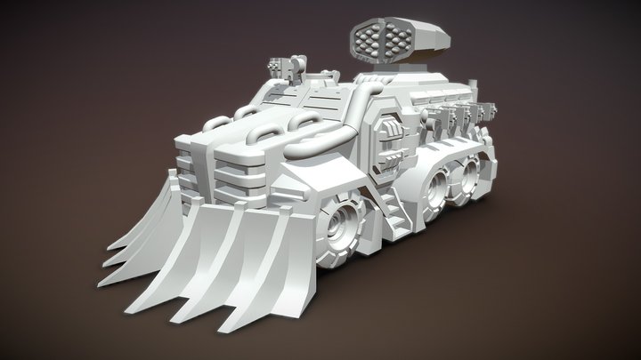 Heavy Metal F.E.B-Test01 3D Model