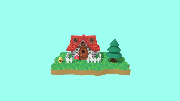 Escenario (Unwrapped) 3D Model