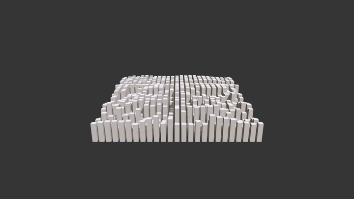 Blocks animation 3D Model