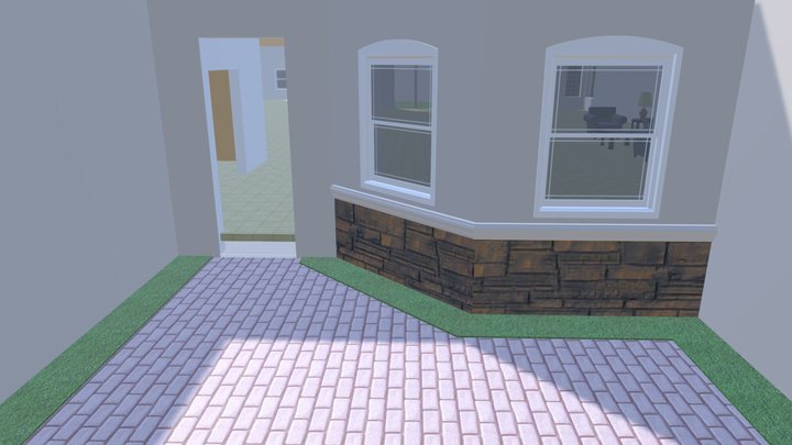 First Floor for Augmented Reality 3D Model