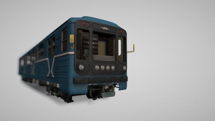 81-717 номерной 3D Model