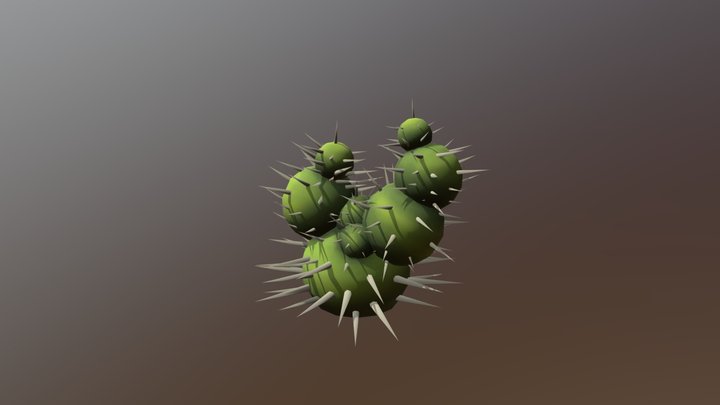 bubble cactus 3D Model