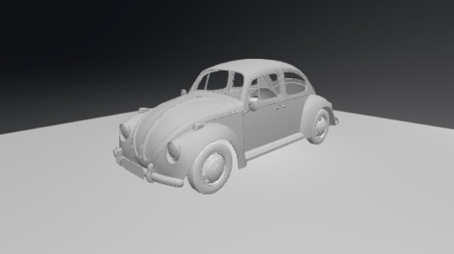Volkswagen Beetle - Sketchfab Test 3D Model