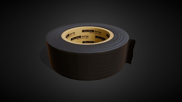 Tailor measuring tape 02 3D model