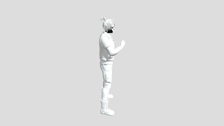 Juice Wrld Intro Animated (WITH FACIAL!)