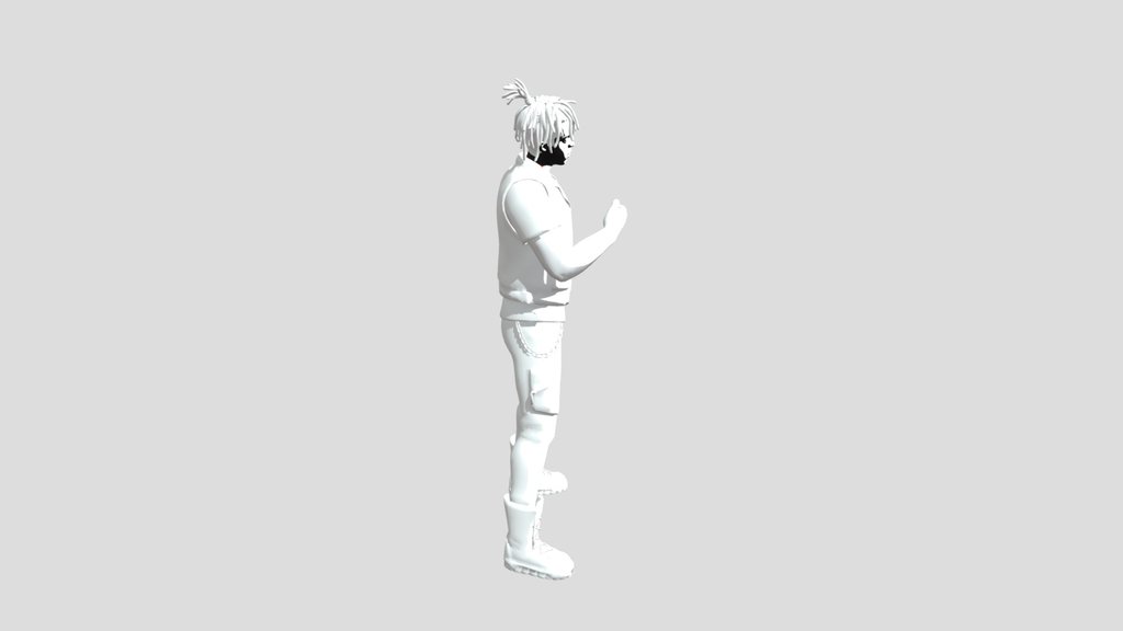 Juice Wrld Intro Animated (WITH FACIAL!)