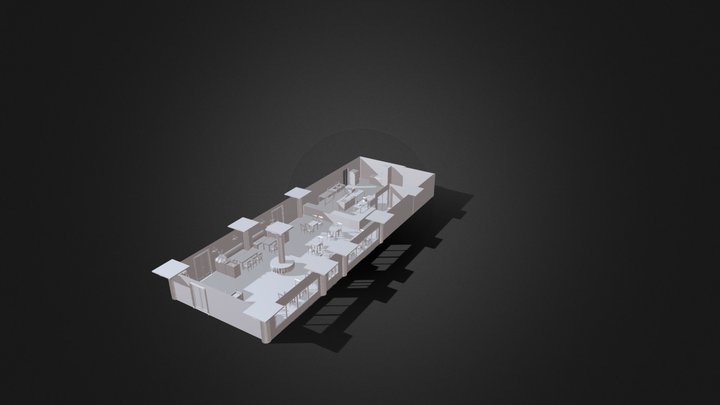 Hospitality Lab - Restaurant 3D Model