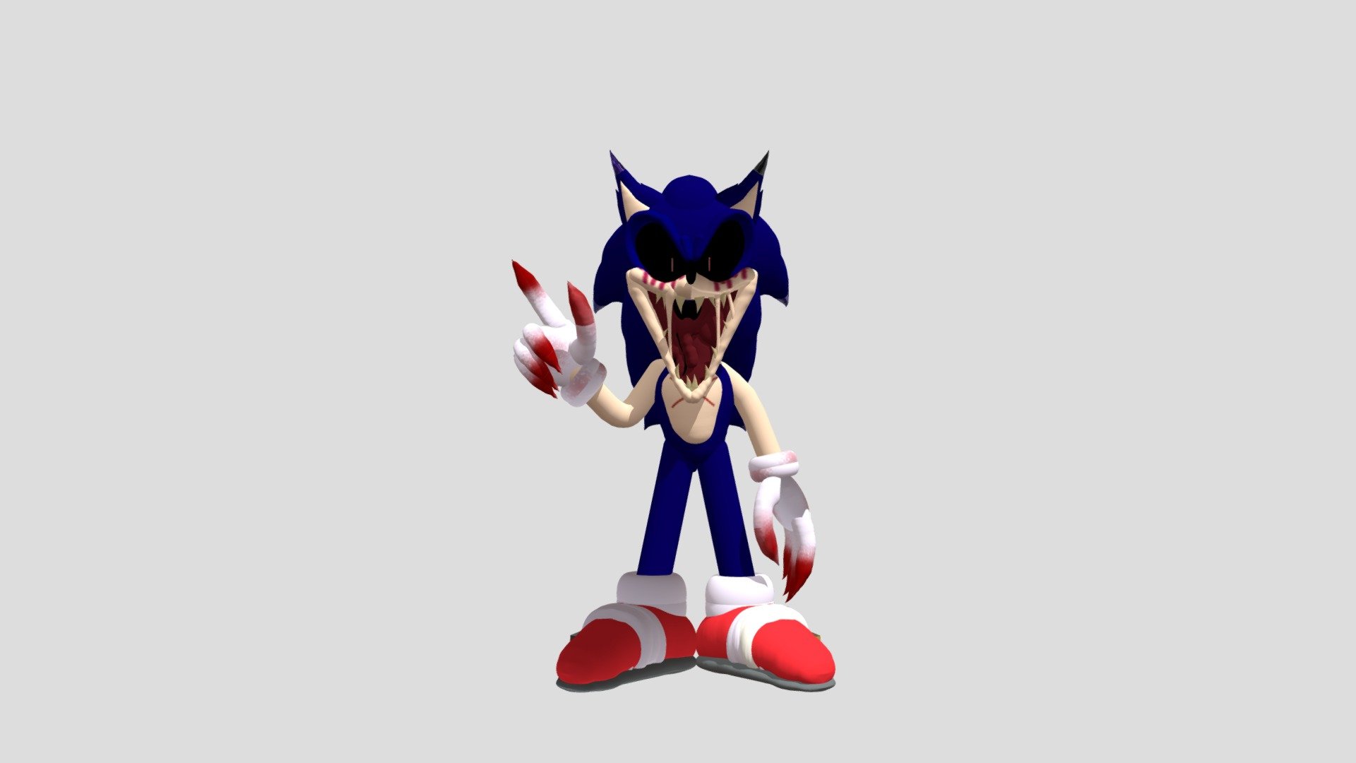 Sonic.EXE (Xenophanes) You Can't Run - Download Free 3D model by