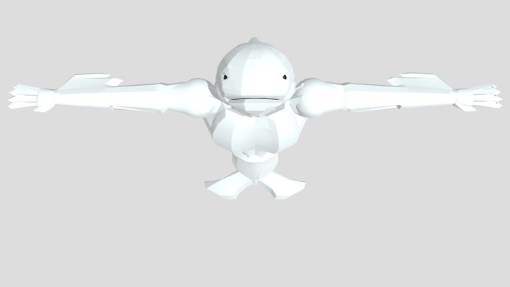 Ningon - Cryptid - Low Poly