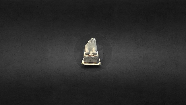 Statue of King Ramses II 3D Model