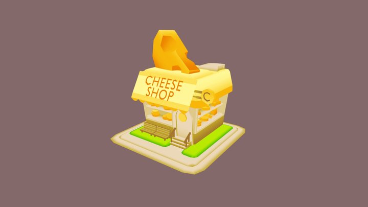 CheeseShop_v4_001 3D Model