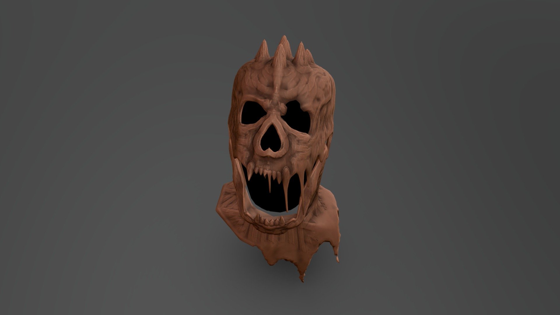 SculptJanuary2021 - Day 16 - Melting Armor