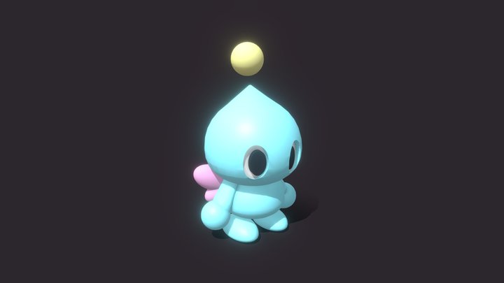 Chao (base colours) 3D Model