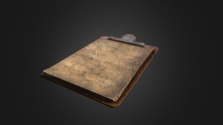 Clipboard 3D Model
