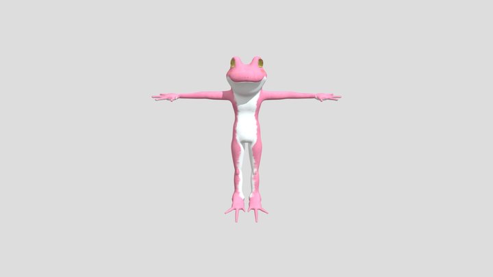 Frog_lowfbx 3D Model