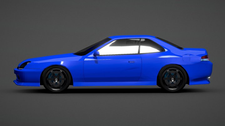 Honda Prelude 1997 Free – Modello 3D gratuito STL