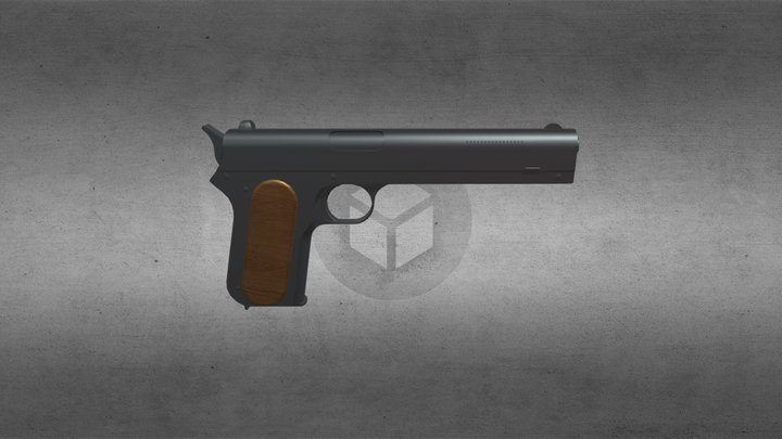 GAME READY COLT M1900 – Free 3D Model STL