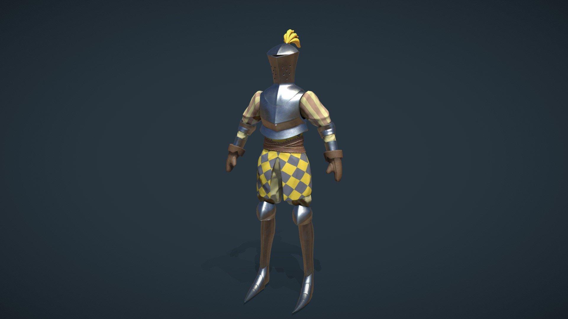 Stylized Knight - 3D model by S-ROBB [d53b69a] - Sketchfab