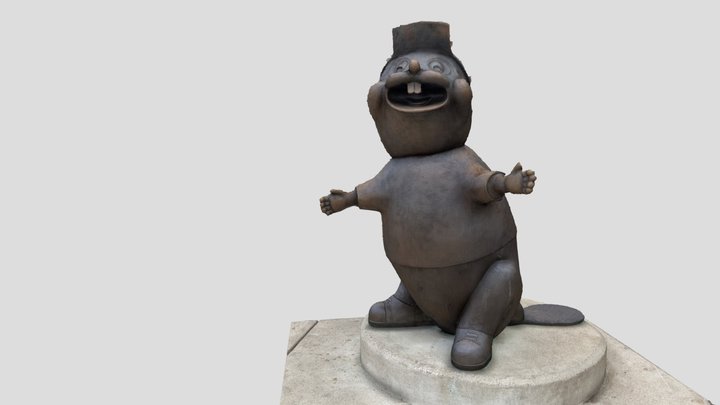 Bucc-ees statue #1 3D Model