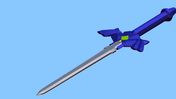 Hylian Sword 3D Model