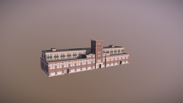 Reconstruction DeVry University 3D Model