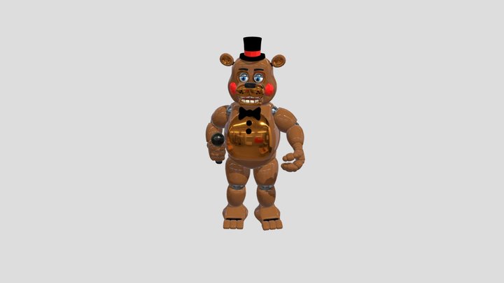 Toy Freddy 3D Model