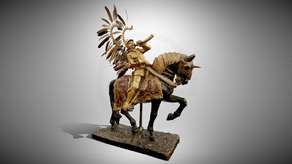 Hussar on horseback