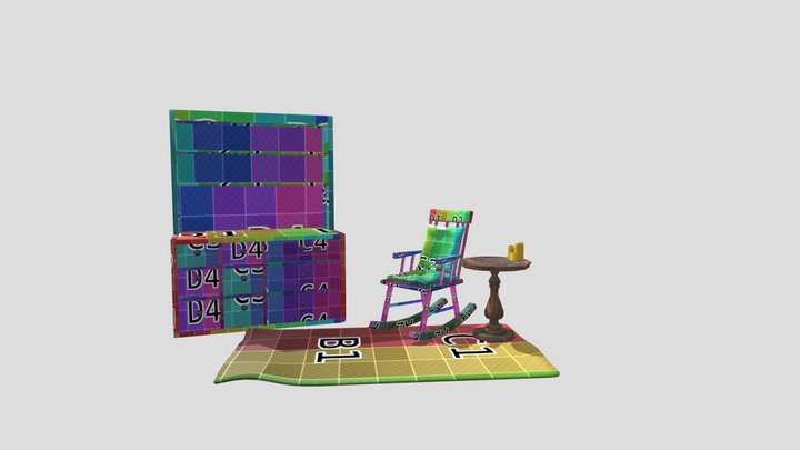 Grandma's cottage 3D Model