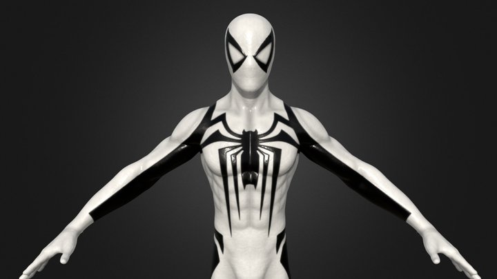 Spider-Man Anti Venom Suit 3D Model