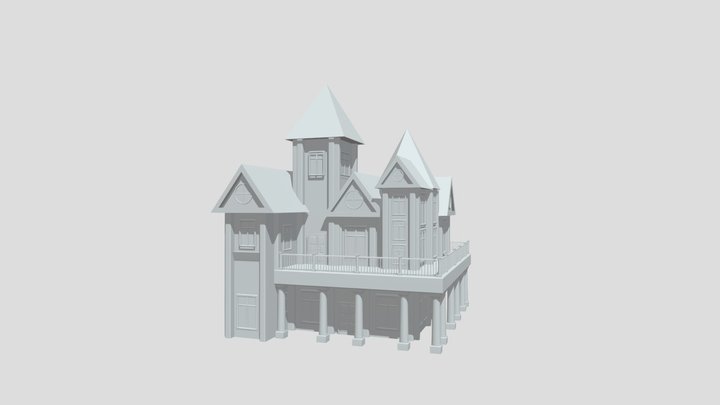 HAUNTED MANSION 3D Model