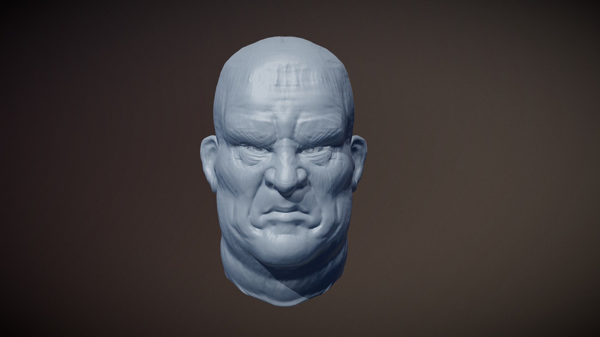 Head sketch 02 - 3D model by ikerclon [d541960] - Sketchfab