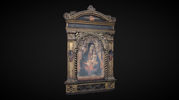The Madonna and Child 3D Model