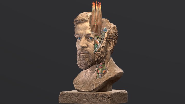 gaudi busto