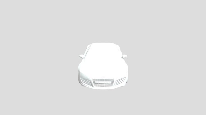 Audi R8 By Hendrick Kganyago 3D Model