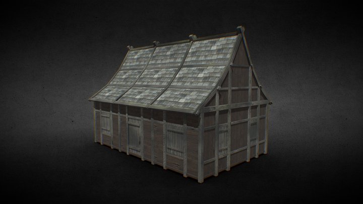 Medieval House 3D Model