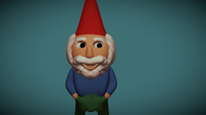 Gnome 3D Model