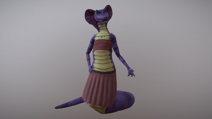 Snek 3D Model