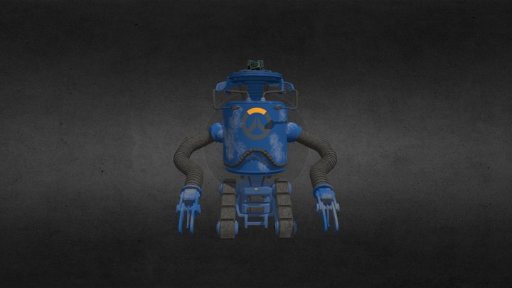 Robot_Stylised_A0092861 3D Model