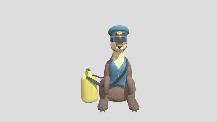 Asset Creation Term 1 Project - Character 3D Model