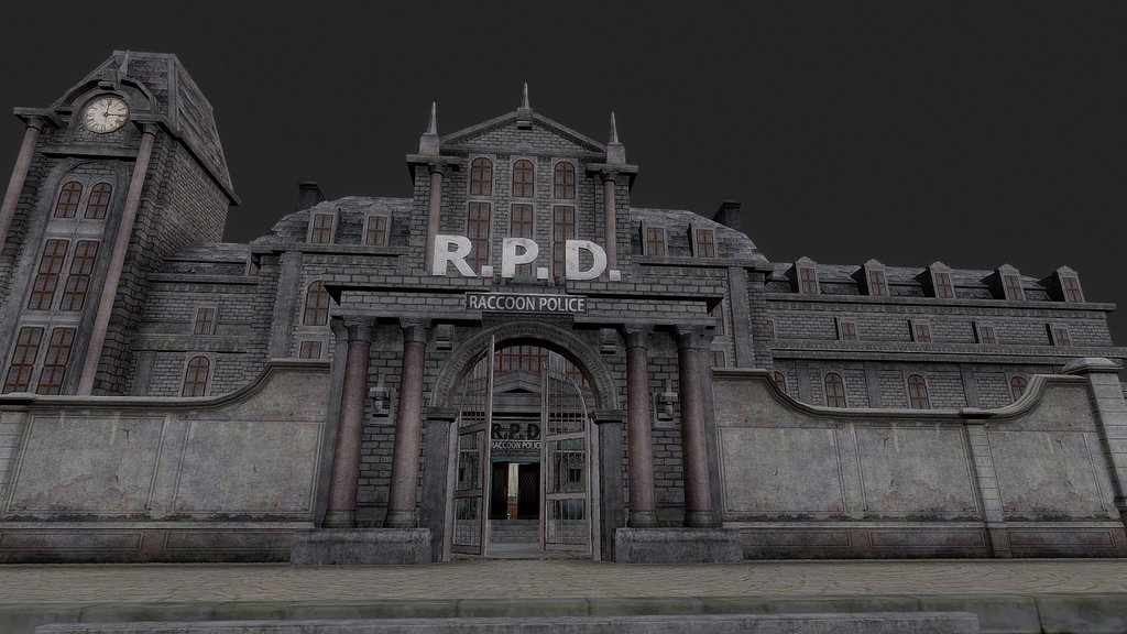 Resident Evil 2 R.P.D Raccoon Police Station