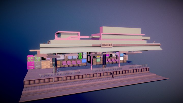 Rojiko Station 3D Model