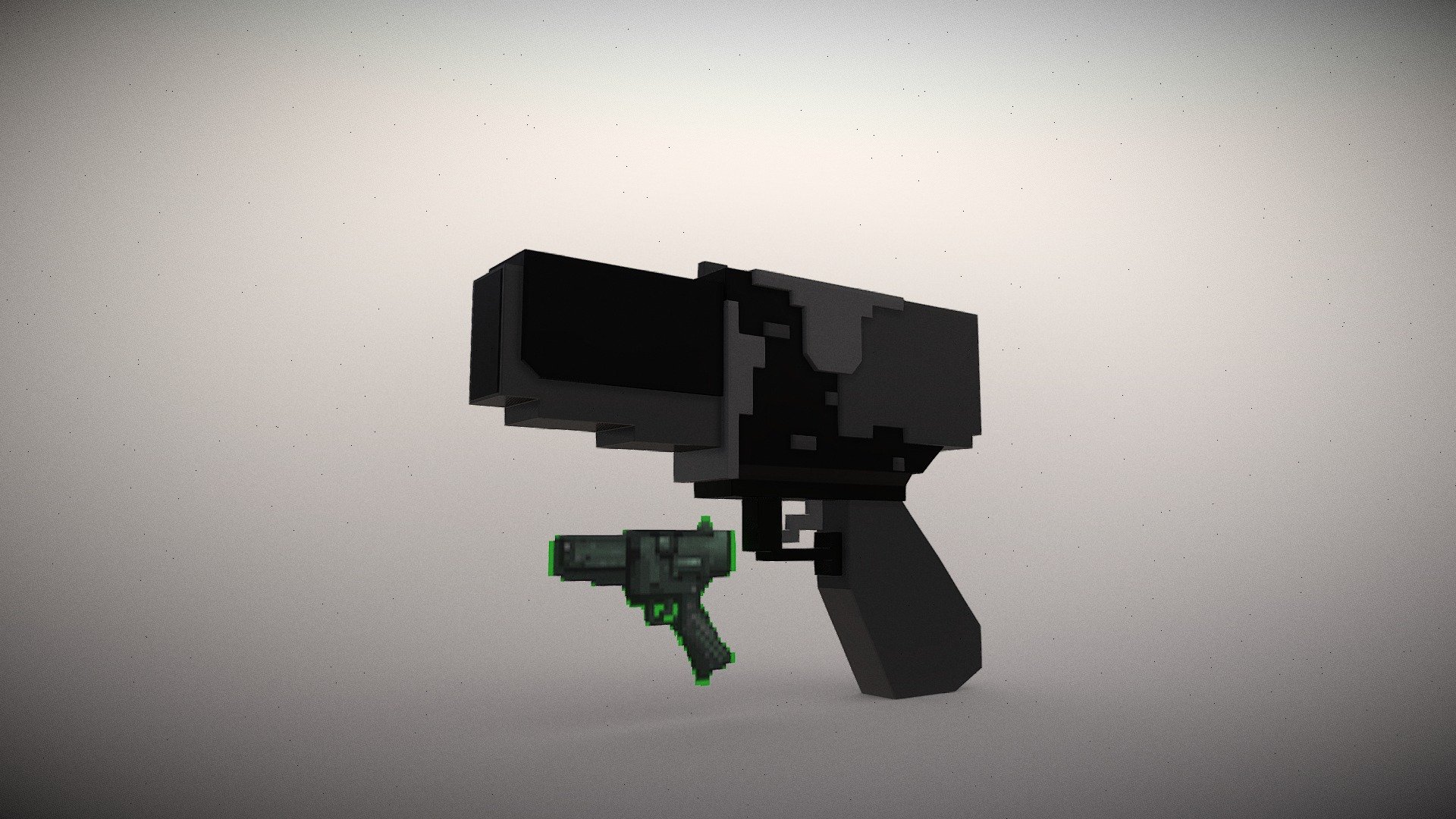 GTA 2 Pistol in 3D - Download Free 3D model by AbolfazlAsadi ...